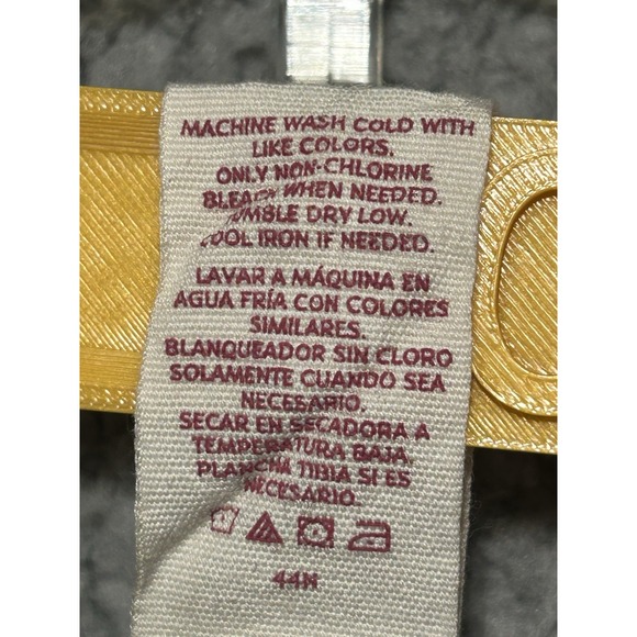 OP Ocean Pacific Tank Top Womens L (11-13) Black Soft Slimming - Picture 7 of 8